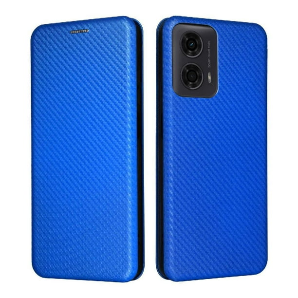 Funda Flip para FOXDOCK Motorola MOTO G04/G24 - Funda magnética de negocios, funda protectora delgada