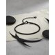 thumbnail image 2 of Pulsera Hombre Caballero Silver Old Black Elegante Juvenil, 2 of 3