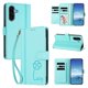 thumbnail image 2 of Funda Cartera Trébol para Samsung Galaxy A26 con Ranuras Tarjetas y Carga Inalámbrica Verde menta, 2 of 6