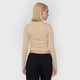 thumbnail image 2 of Polera Mujer Crop Manga Larga Beige Corona, 2 of 5