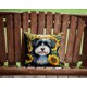 thumbnail image 2 of Cojín In Sunflowers Havanese, 2 of 6