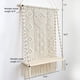 thumbnail image 4 of Estante colgante de pared de macramé, soporte para plantas de cuerda estilo bohemio para interiores, colgador de plantas de cuerda hecho a mano para decoración de pared, 4 of 7