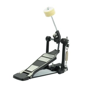 Magideal - Pedal De Tambor De Bajo De Cadena Única Pedal De Tambor De Bajo Estable Profesional Para Principiantes, Práctica De Tambor De Pedal De Batería Profesi