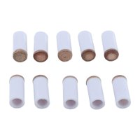 Ioensy - Puntas Para Tacos De Billar Y Casquillos Gruesos, Fáciles De Instalar, 10 Uds., 12Mm