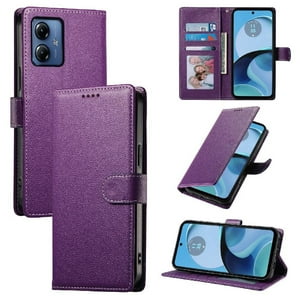 Funda Para Foxdock Motorola Moto G14 4G– Cuero Premium, 3 Ranuras Para Tarjetas, Protección Contra Impactos
