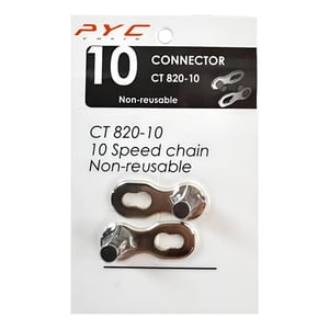 Eslabón Rápido Pyc Missing Link 10V Cadenas Shimano Sram Plateado