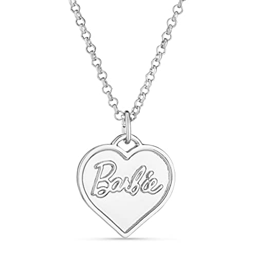 Barbie Chunky Heart Collar - Plata