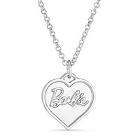 Barbie Chunky Heart Collar - Plata