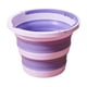 thumbnail image 1 of Cubo Plegable Portátil Para Pesca, Cubo De Agua Para Acampada, Jardín, Interior Y Exterior, Violeta, 1 of 5