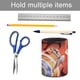 thumbnail image 5 of Samurai Jack-theme Cylinder Pen Holder Pencil Organizer with Flannel Lining PVC Leather Material Cardboard Base for study work 10*8CM, 5 of 6
