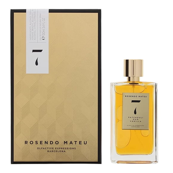 Perfume Rosendo Mateu No 7 Patchouli Oud Vanilla Eau de Parfum, 100 ml