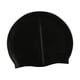 thumbnail image 2 of Gorro De Natación De Color Puro, Gorro De Natación De Silicona Para Deportes Acuáticos, Navegación, Pelo Largo, Negro, 2 of 5