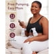 thumbnail image 3 of Sujetador de manos libres Momcozy ajustable negro, 3 of 9