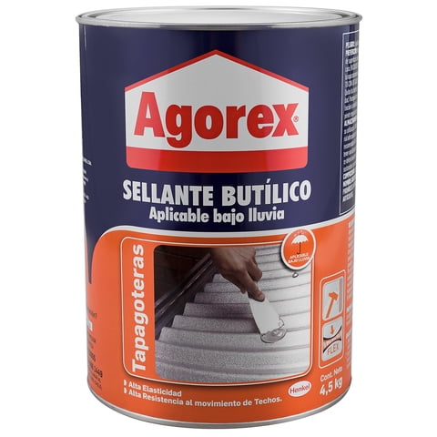 Agorex - Sellador Tapagoteras 4.5 Kg