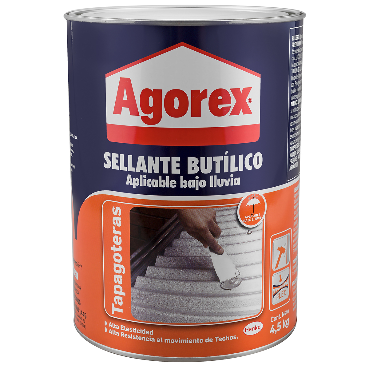 Agorex - Sellador Tapagoteras 4.5 Kg