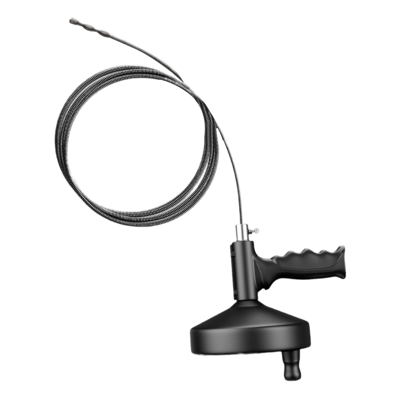 Cable Desatascador Tuberías 4 Metros - Muelle De Acero, Flexible, Para Fregaderos, Duchas, Desagües