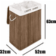 thumbnail image 3 of Cesto ropa bambú rectangular con tapa, 3 of 3