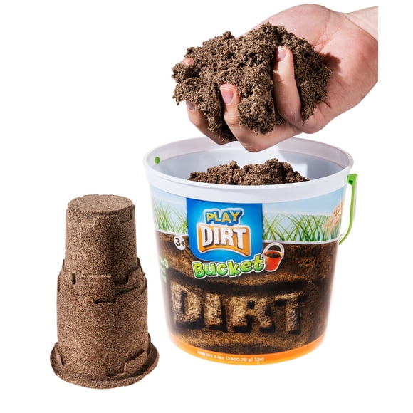 Cubeta de tierra para jugar Play Visions 1,4 kg de arena moldeable para interiores