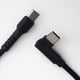 thumbnail image 2 of USB Cable GloDea 12" 90° Male USB to Male USBC, 2 of 3