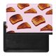 thumbnail image 1 of Pan Tostado Porta Pasaporte y Cartera de Viaje Premium de Cuero PU, Funda de Pasaporte Bloqueo RFID con Ranuras para Tarjetas de Crédito, Estuche para Libro de Pasaporte para Familia 10cm × 15cm, 1 of 6