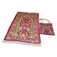 thumbnail image 1 of Alfombra De Oración Con Bolsa De Transporte, Alfombras Para Sala De Estar, Viaje, Dormitorio, Color Rojo, 1 of 5