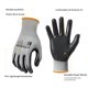 thumbnail image 2 of Guantes de trabajo de seguridad MANUSAGE ultrafinos grises talla M, 12 pares, 2 of 6