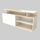 thumbnail image 2 of Rack de TV 65" Arena Blanco 70x150x375cm MTV18919, 2 of 3