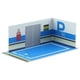 thumbnail image 1 of 1:32 Estacionamiento Modelo Coche Diecast Garaje Para Diorama Colección Fondo 32108 Azul, 1 of 2
