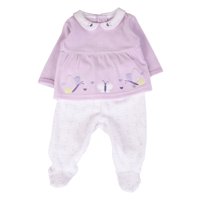 Conjunto Bebé Niña Malva Pillin