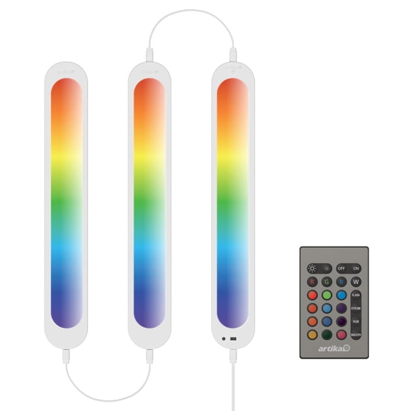 Kit de Iluminación LED Bajo Gabinete Artika RGB con Sensor de Movimiento