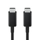 thumbnail image 1 of Cable De Carga Rápida USB-C 100W 5A 1Mt LEVO negro, 1 of 7