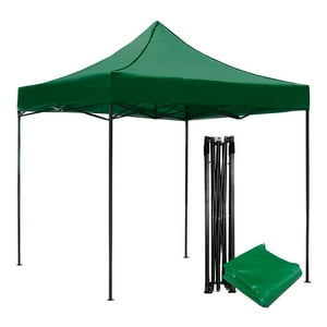 Jardimex - Toldo Plegable 3X3 Impermeable Retractil Azul