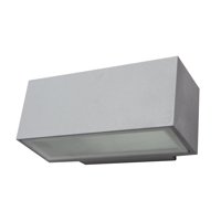 Bp - Aplique Muro Exterior Bidireccional Gris