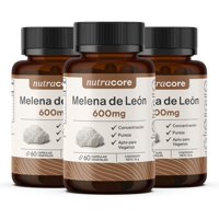 Nutracore - Melena De Leon 600Mg - Pack 3X60 Capsulas Vegetales