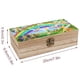 thumbnail image 2 of Campanita Caja Organizadora de Madera Rústica - Caja Decorativa Multifuncional para Escritorio, Hogar, Oficina, Joyas y Manualidades, 2 of 6