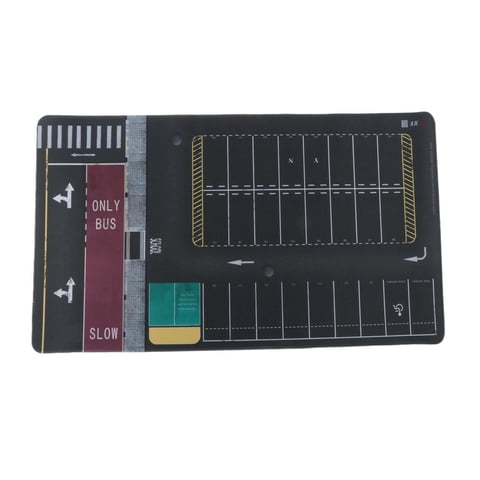 Bothyi - Tapete De Estacionamiento Subterráneo Enrollable Antideslizante Para Niños, Escala 1:64, Estilo A