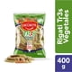 thumbnail image 1 of Fideo Pasta Tres Vegetales Rigati Bolsa, 400 g, 1 of 7