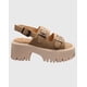 thumbnail image 4 of Sandalia Triple Hebilla Beige, 4 of 5