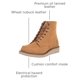 thumbnail image 3 of Bota para mujer Carhartt FW6075-W 25 cm Trigo 8.5 M, 3 of 6