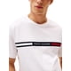 thumbnail image 2 of Camiseta De Algodón Blanco Con Inserto En El Pecho Para Hombre, 2 of 5