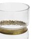 thumbnail image 3 of Jarrón Tendence 19X14 Transparente/Dorado BVS, 3 of 3