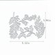 thumbnail image 2 of Troqueles de metal MESYGK con hojas de otoño para relieve, 2 of 6