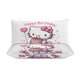 thumbnail image 5 of Cartoon Hello Kitty Comforter Happy Birthday 3-Piece Bed Sheets Warm Kawaii Bedding Set Cute Soft Bedclothes for Boys Girls Kids Twin, 5 of 5