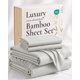 thumbnail image 1 of Juego de sábanas Hotel Sheets Direct Queen de bambú, 1 of 9