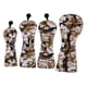 thumbnail image 4 of 4 Uds. Fundas Para Cabeza De Palos De Golf 460cc Cubiertas Para Cabeza De Madera 1 3 5 UT Camo Marrón, 4 of 5