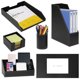 thumbnail image 1 of Caddy RHCSZ Set de Organizador de Escritorio de 6 Piezas Negro, 1 of 7