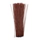 thumbnail image 1 of 100x Florist Stub Wire 16 Pulgadas Calibre 22 Para Arreglos Florales DIY Marrón, 1 of 5
