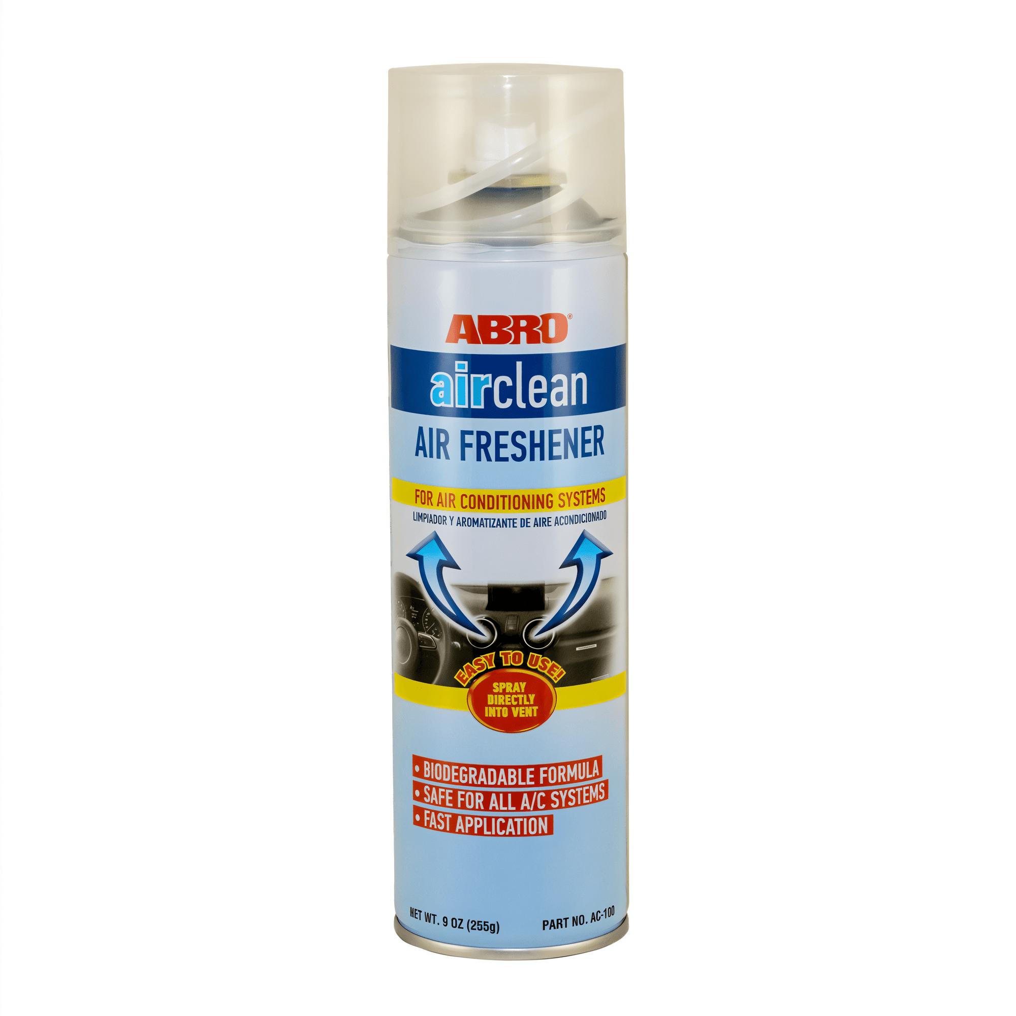 Aromatizante Aire Acondicionado Auto Abro Airclean 255g