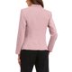 thumbnail image 3 of INSPIRE CHIC Blazers para Mujeres Regreso a Clases Conjunto de Profesora Casual de Negocios Chaqueta de Trabajo de Oficina de Un Botón con Mangas Largas y Hombreras XL Rosa, 3 of 6