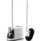 thumbnail image 1 of Juego de escobillas para inodoro HAMITOR Curved Bristle White, 1 of 7